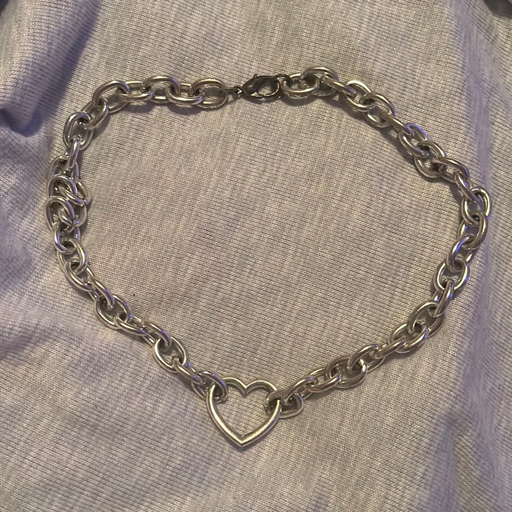 heart chain necklace